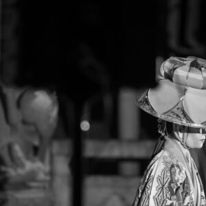 琉球の踊り子（額装済みA4写真）